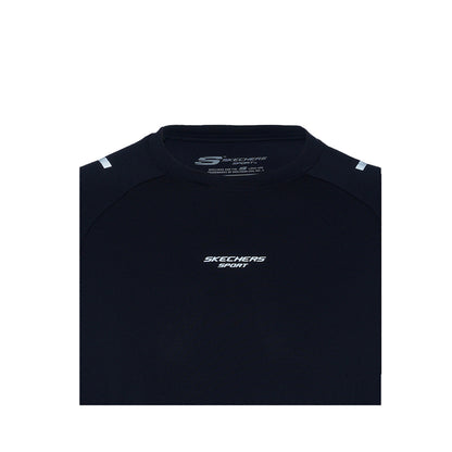 Skechers Men Sports Long Sleeve T-Shirts - Black