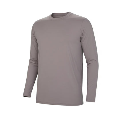 Skechers Men Sports Long Sleeve T-Shirts - Opal Gray