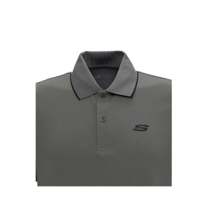Skechers Men Sport Polo Shirt - Grey