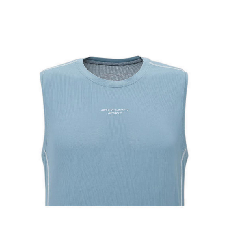 Skechers Men Sport Sleeveless Tee - Blue