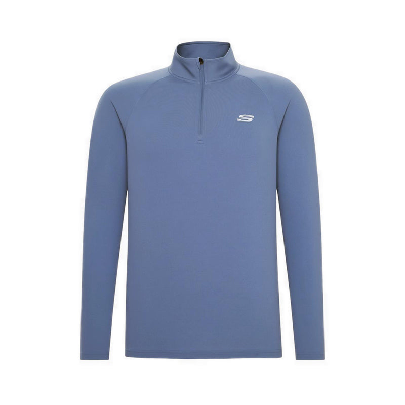 Skechers Men Sport Ls T-Shirt - Blue