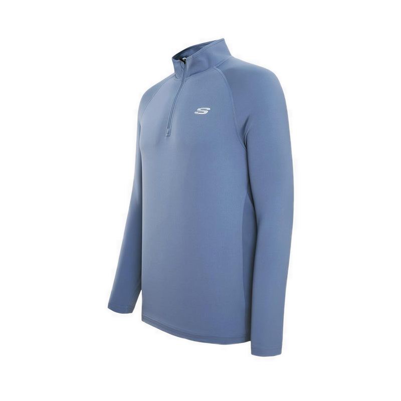 Skechers Men Sport Ls T-Shirt - Blue