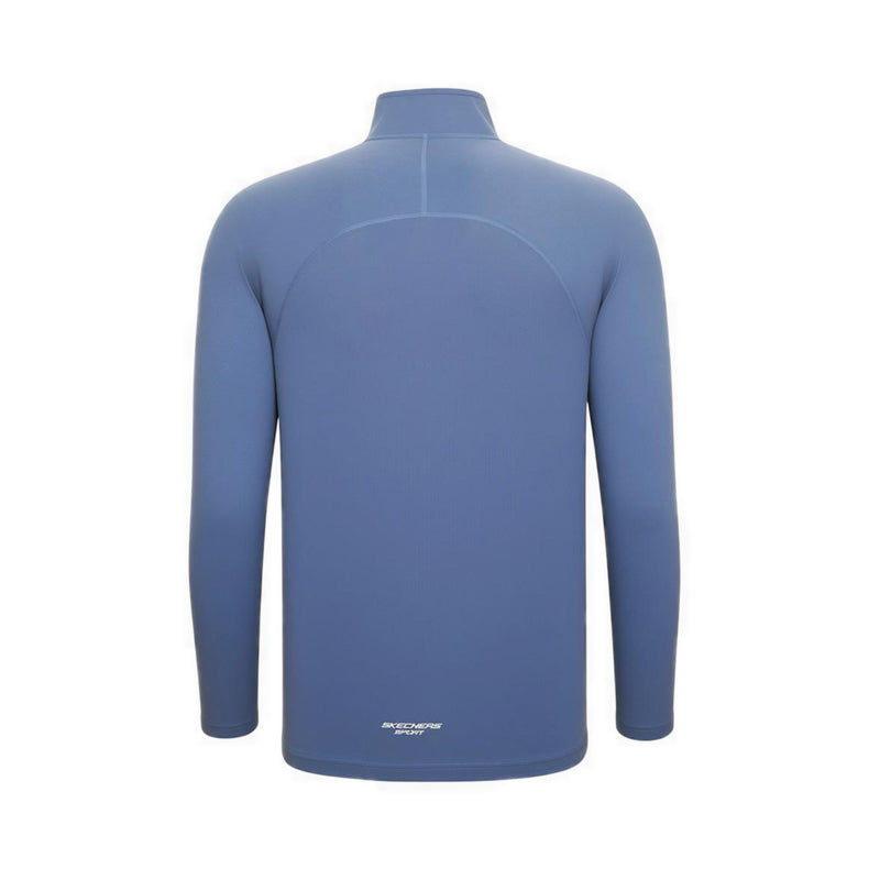 Skechers Men Sport Ls T-Shirt - Blue