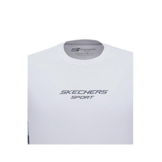 Skechers Men Sport T-Shirt - White