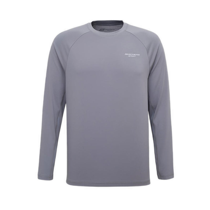 Skechers Men Sport Ls T-Shirt - Grey