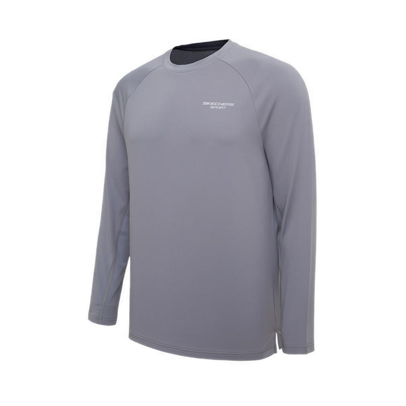 Skechers Men Sport Ls T-Shirt - Grey