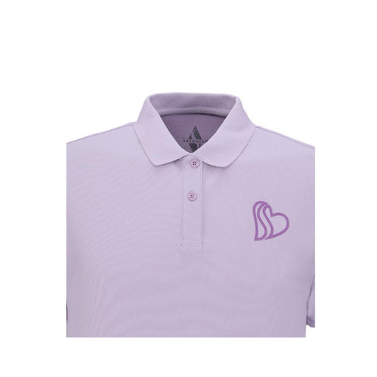 Skechers Women Boxy Polo Shirts - Thistle
