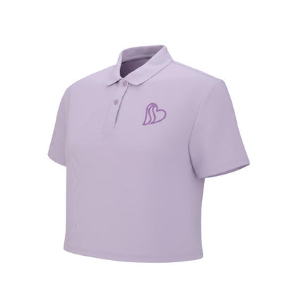 Skechers Women Boxy Polo Shirts - Thistle