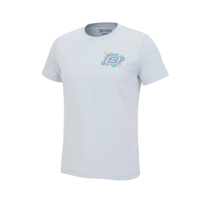 Skechers Women Bloom T-Shirts - Ballad Blue