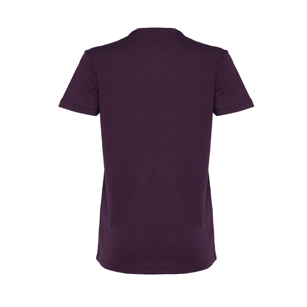 Skechers Women T-Shirts - Mauve Wine