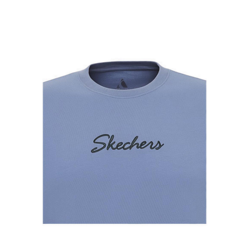 Skechers Women Crop Hoodie - Blue