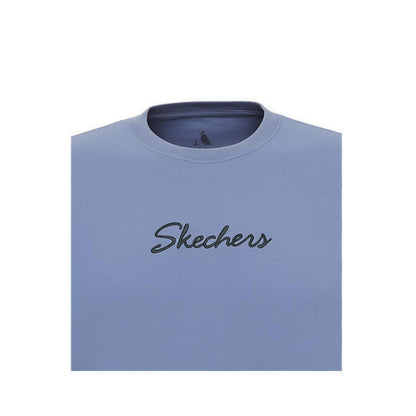 Skechers Women Crop Hoodie - Blue