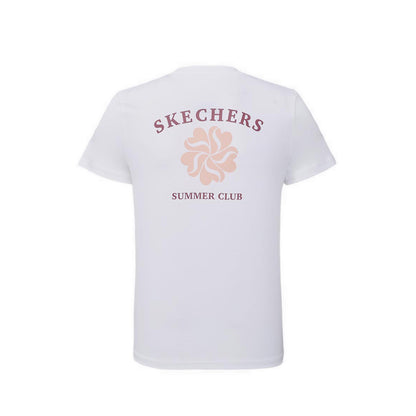 Skechers Women Summer T-Shirt - White