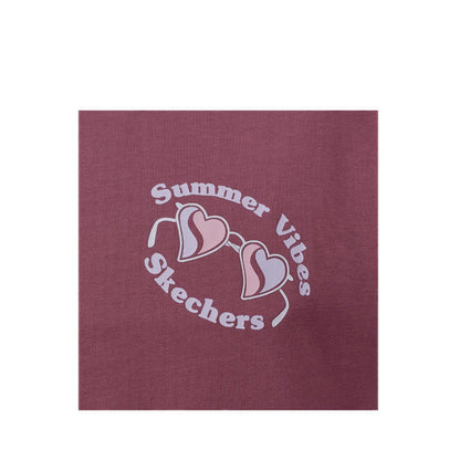 Skechers Women Vibes T-Shirt - Rose