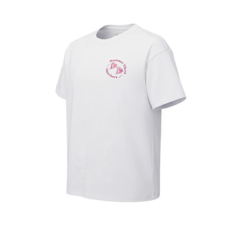 Skechers Women Vibes T-Shirt - White