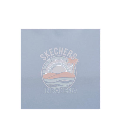 Skechers Women Graphic T-Shirt - Blue
