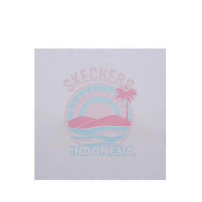 Skechers Women Graphic T-Shirt - White