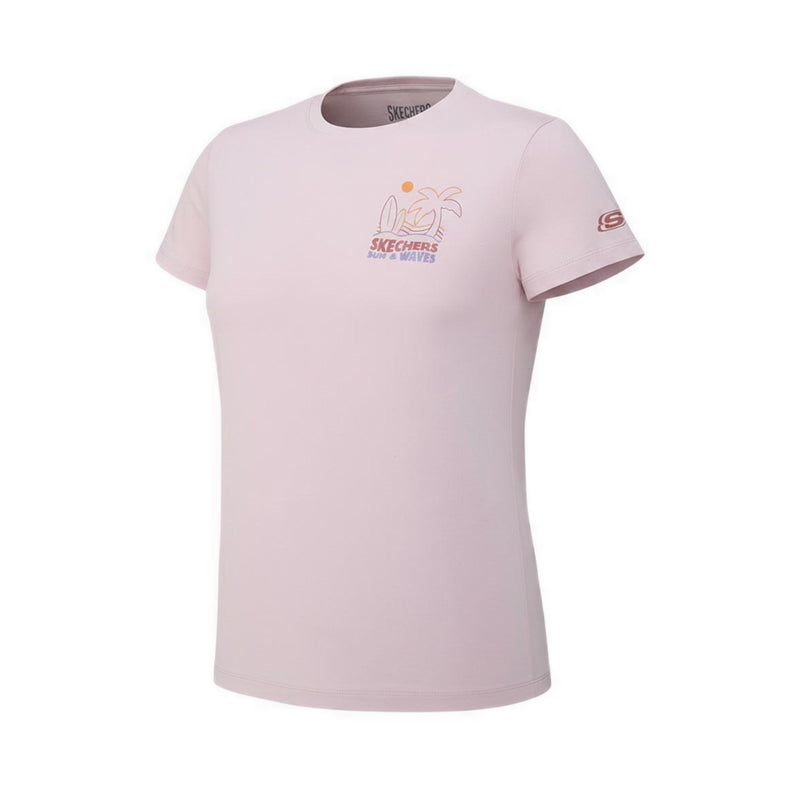 Skechers Women Surf T-Shirt - Pink