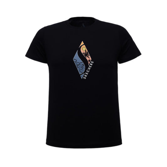 Skechers Women T-Shirt - Black