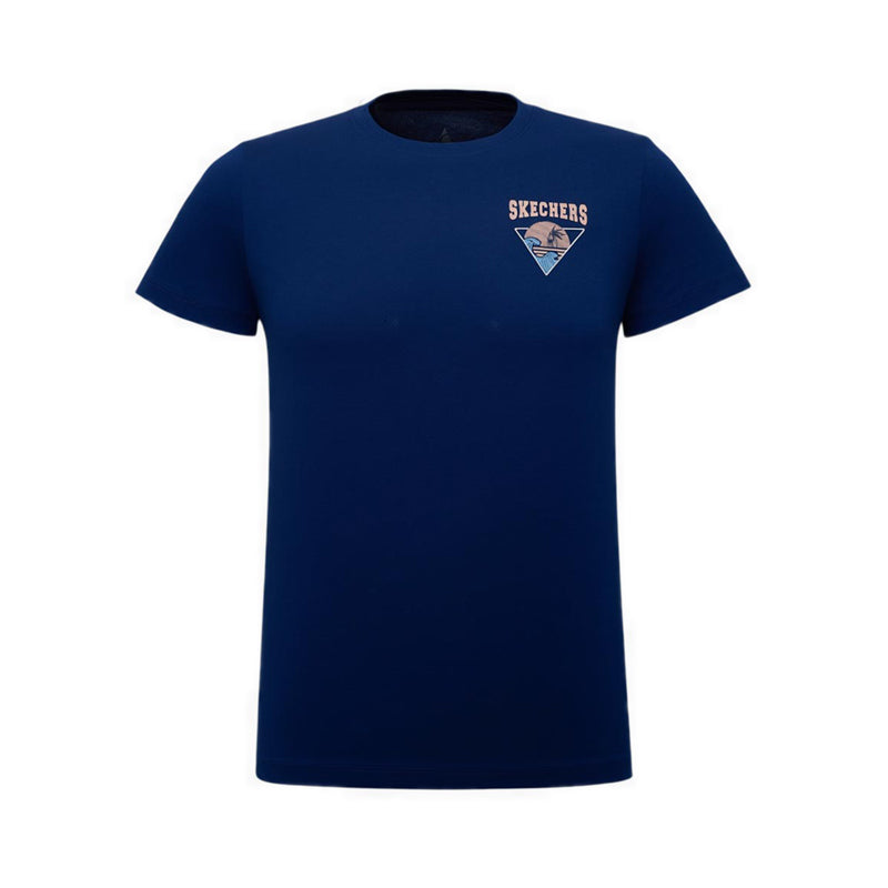 Skechers Women T-Shirt - Navy