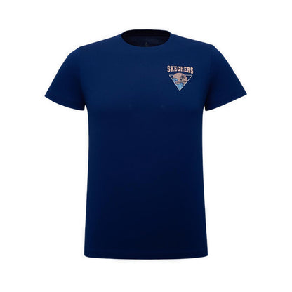 Skechers Women T-Shirt - Navy