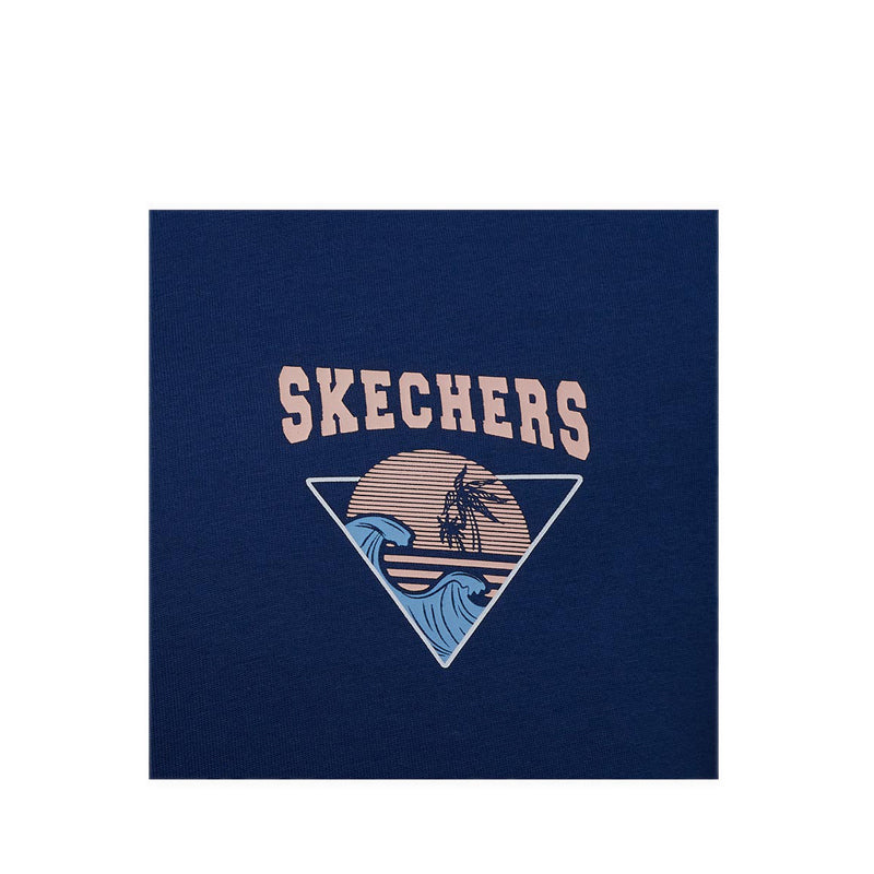 Skechers Women T-Shirt - Navy