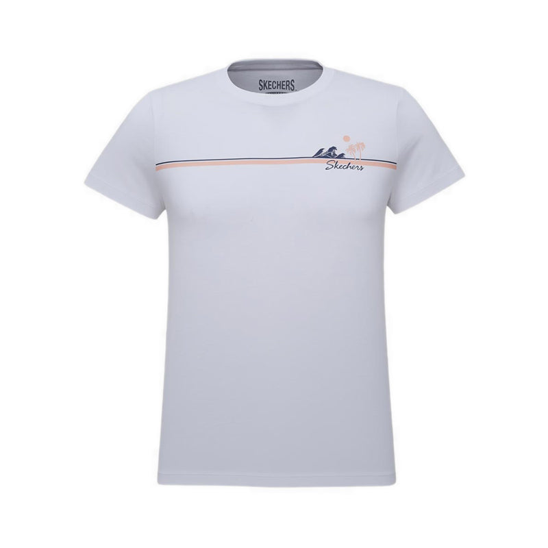 Skechers Women T-Shirt - White