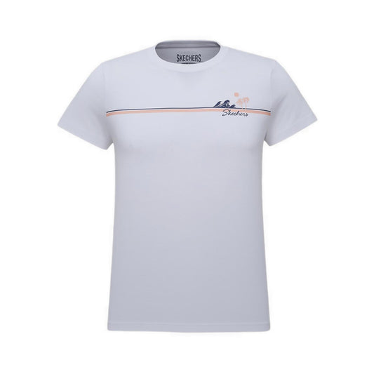 Skechers Women T-Shirt - White