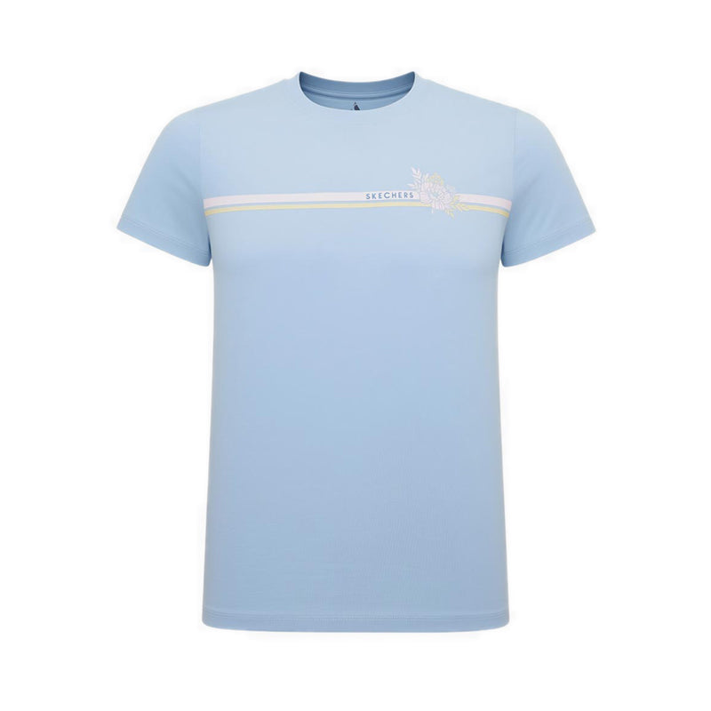 Skechers Women T-Shirt - Blue