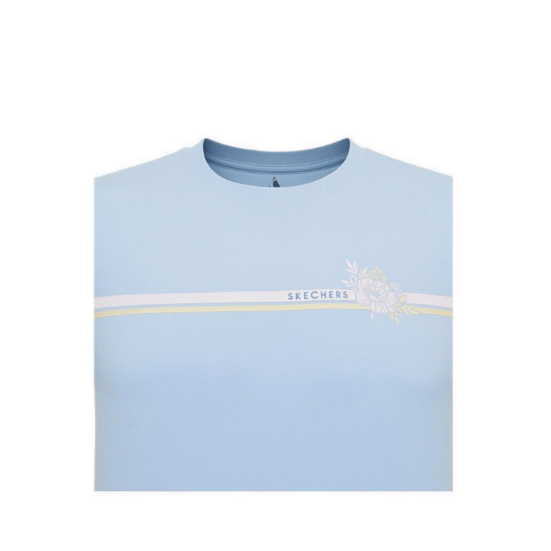 Skechers Women T-Shirt - Blue