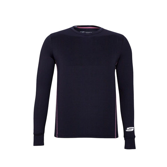 Skechers Men Sports Long Sleeve T-Shirts - Black