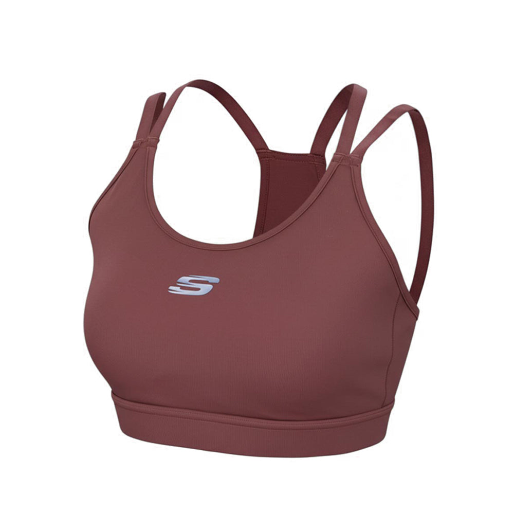 Skechers Women Sports Bra - Rose Brown