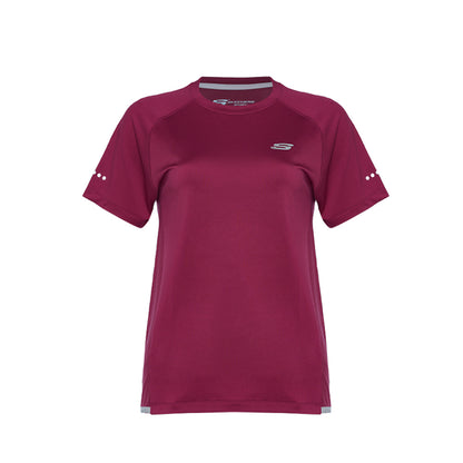Skechers Women Sports T-Shirts - Cerise