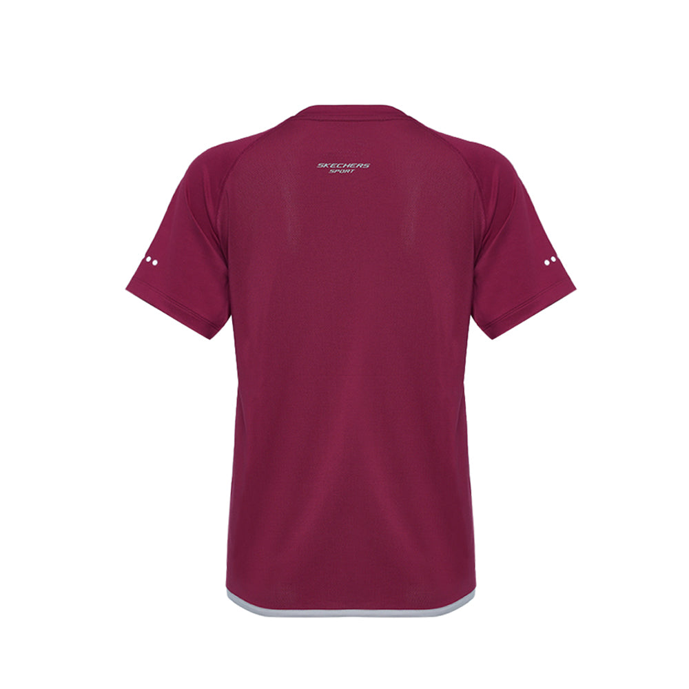 Skechers Women Sports T-Shirts - Cerise