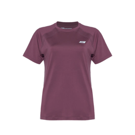Skechers Women Sports T-Shirts - Rose Brown