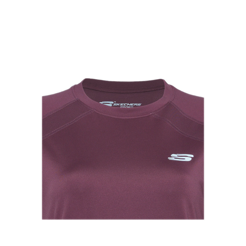 Skechers Women Sports T-Shirts - Rose Brown