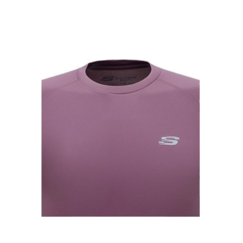 Skechers Women Sport T-Shirt - Purple