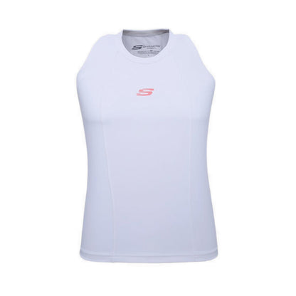 Skechers Women Sport Sleeveless Tee - White