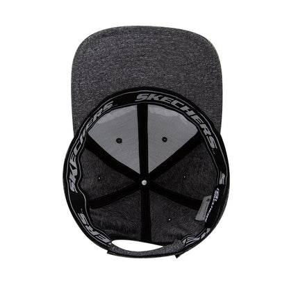 Skechers On The Road Flat Brim Men's Hat - Charcoal