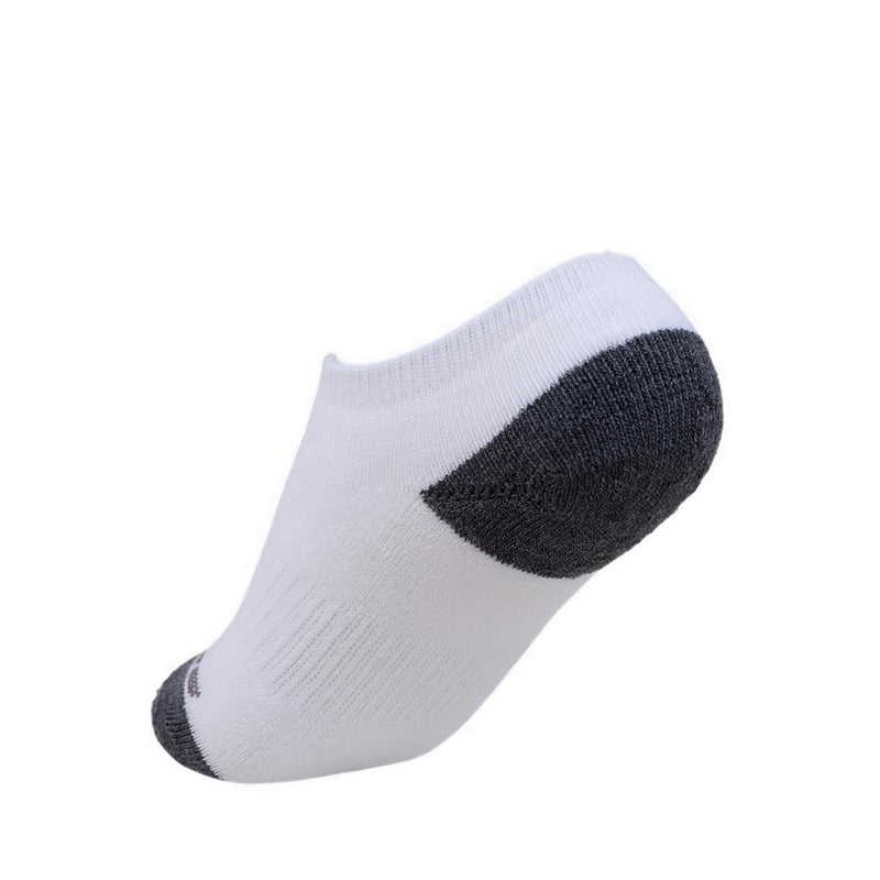 Skechers 3Pk Boys Full Terry No Show - Black / White