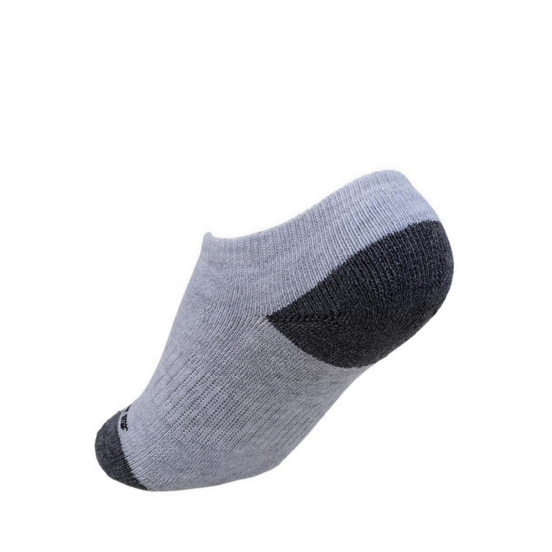 Skechers 3Pk Boys Full Terry No Show - Black / White