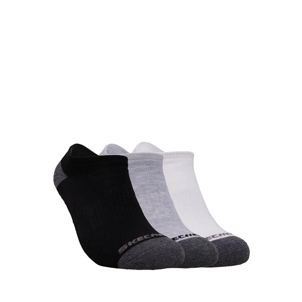 Skechers 3Pk Full Terry No Show Boys - Mixed Color