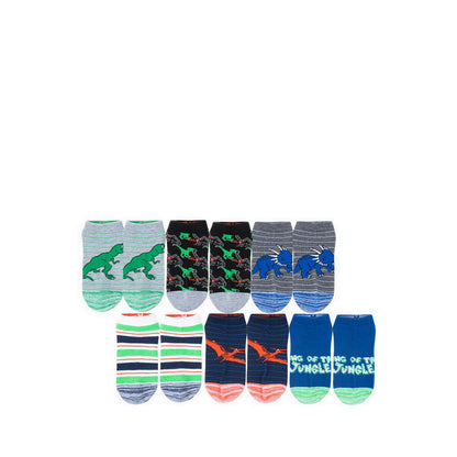 SKECHERS BOYS 6PK NON TR LOW Boys's Socks - GREY MIX