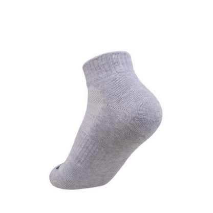 Skechers 3PK 1/2 Terry Qtr Crew Boys Socks - Black / Grey