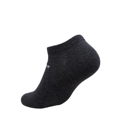 Skechers 3Pk Boys Non Terry Low Cut Socks - Grey / Grey