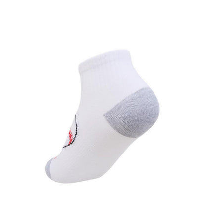 Skechers 6Pk Boys Non Terry Qtr Crew - Multicolor