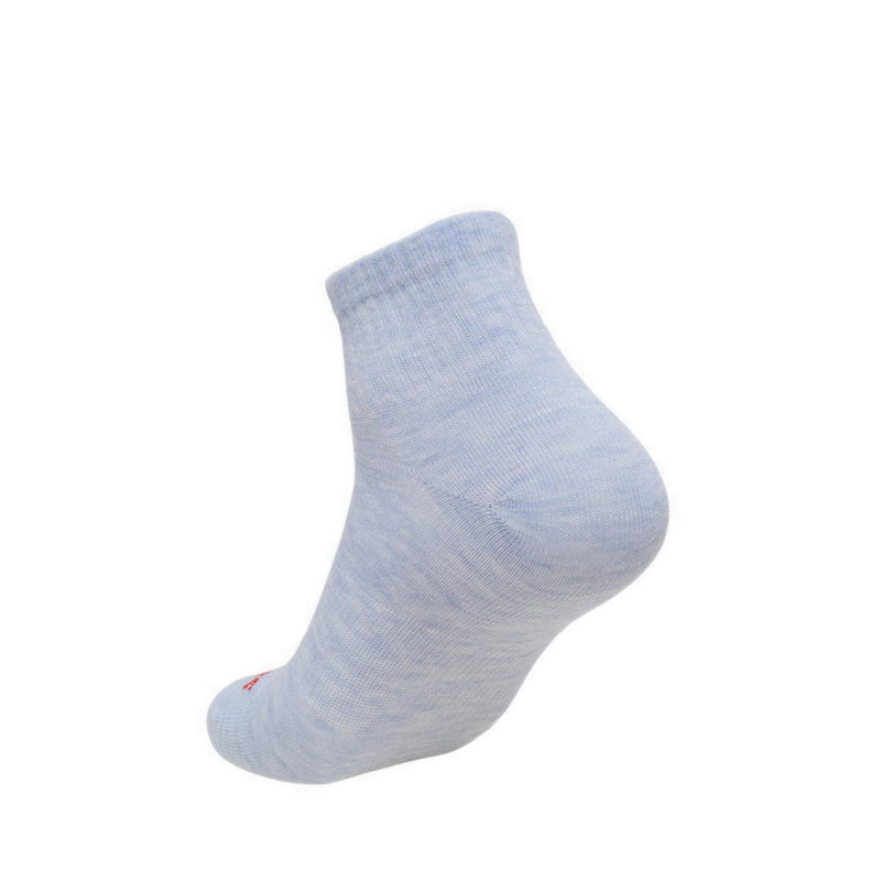 Skechers 6Pk Boys Non Terry Qtr Crew - White / Blue