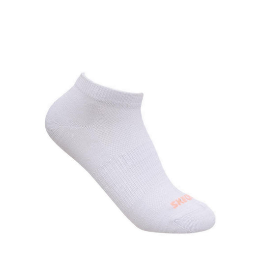 Skechers 6PK Non Terry Low Cut Girls Socks - Pink Combo