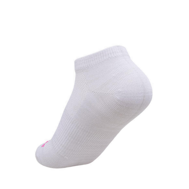 Skechers 6PK Non Terry Low Cut Girls Socks - Pink Combo