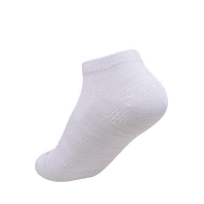Skechers 6PK Non Terry Low Cut Girls Socks - Pink Combo